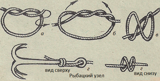 Узлы. Рыбацкий Узлы. Рыбацкий