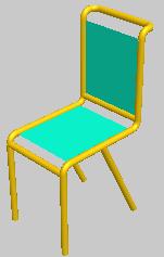 Модель стула при R = 5