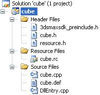    3ds Max SDK- Cube